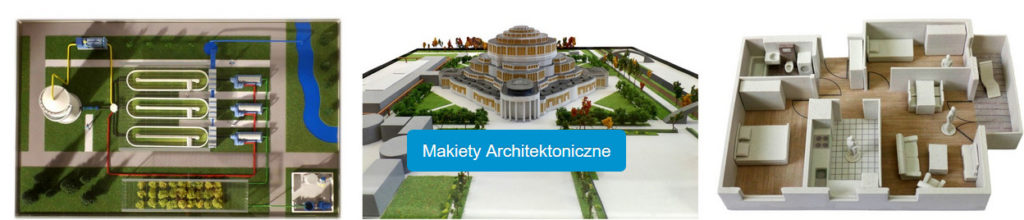 przykład makiety architektonicznej z 3d-UP